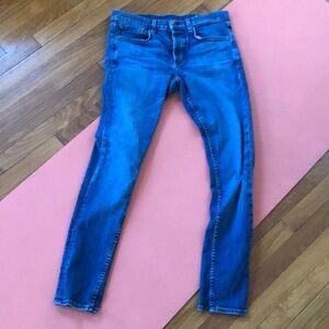Rag and Bone slim Fit 1 extra slim 33 fantastic Excellent cond. jeans inseam 32